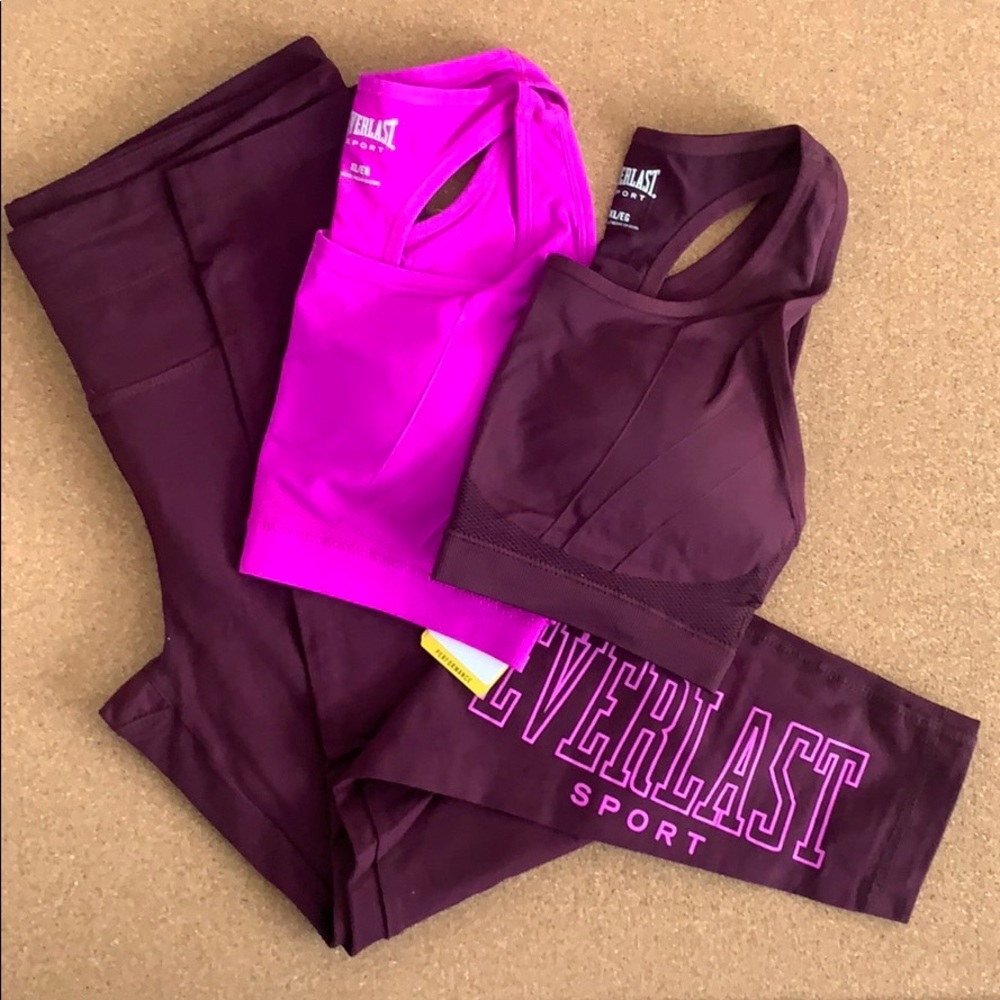 Everlast Sport Seamless 2 Sports Bra & Leg…